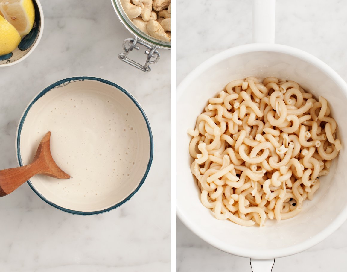 Kremalı Shiitake ve Kale Soslu Makarna (Fusilli)